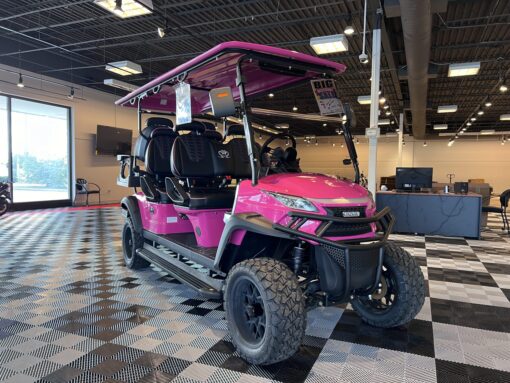 super pink golf cart for sale Ashtabula ohio scaled