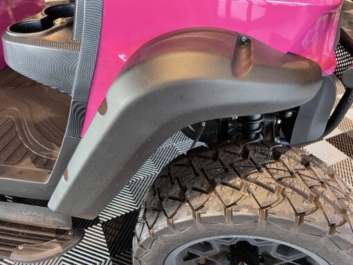 super pink golf cart for sale Chardon ohio scaled